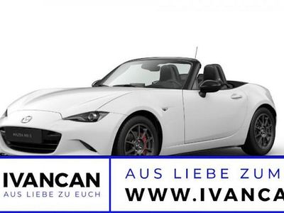 Neu Mazda MX5 Homura-Line 132 PS (97 kW) 2025 Arctic white Cabrio