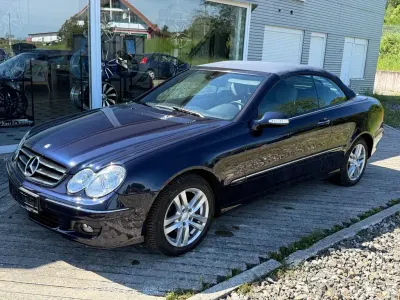 Używany Mercedes CLK200 Avantgarde 163 KM (119 kW) 2006 Niebieski Kabriolet