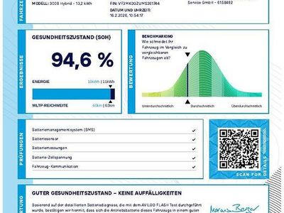 Gebraucht Peugeot 3008 Allure 224 PS (164 kW) 2022 Blau SUV