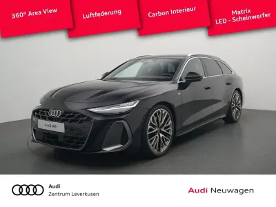 Neu Audi A6 S-Line 367 PS (269 kW) 2025 Mythosschwarz metallic Kombi