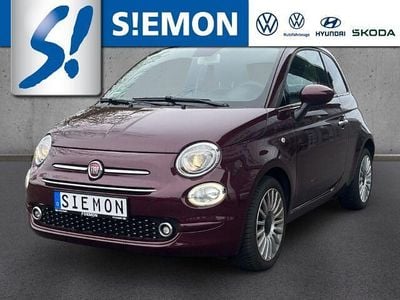 Gebraucht Fiat 500 Lounge 69 PS (50 kW) 2019 Opera bordeaux) (violett Kleinwagen