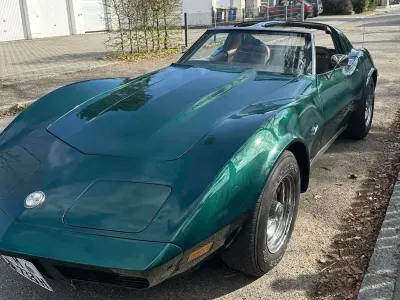 Gebraucht Corvette C3 250 PS (183 kW) 1973 Grün