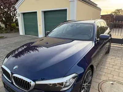 Brugt BMW 530 Luxury Line 265 HK (194 kW) 2019 Blå Stationcar