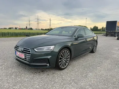 Gebraucht Audi A5 S-Line 218 PS (160 kW) 2017 Grün Coupé