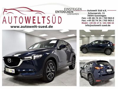 Gebraucht Mazda CX-5 Exclusive 150 PS (110 kW) 2017 Mitternachtsblau (metallic) SUV