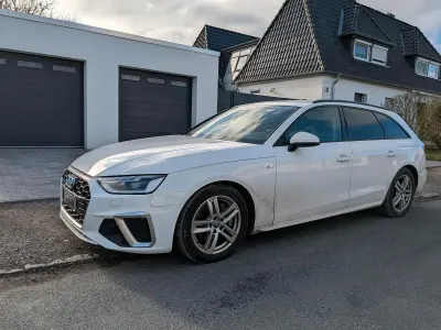 Gebraucht Audi A4 S-Line 190 PS (139 kW) 2019 Weiß Kombi