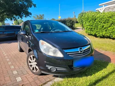 Gebraucht Opel Corsa 80 PS (58 kW) 2007 Schwarz Kleinwagen