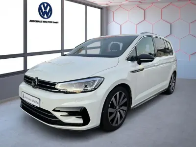 Gebraucht VW Touran Highline 179 PS (131 kW) 2017 Weiß Van / Kleinbus