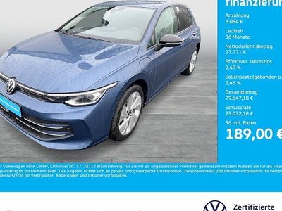 Anemonenblau metallic Gebraucht 2025 VW Golf Goal Limousine | 30.855 € (Guter Preis)