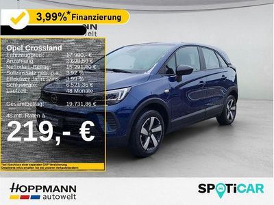 Usata Opel Crossland Enjoy 110 CV (80 kW) 2023 Blu SUV