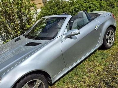 Usata Mercedes SLK200 163 CV (119 kW) 2005 Grigio Cabrio