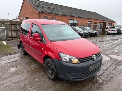 Gebraucht VW Caddy Trendline 105 PS (77 kW) 2011 Rot Van / Kleinbus