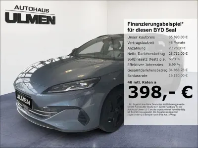 Używany BYD Seal Comfort 155 kW (212 KM) 2025 Niebieski Sedan/Limuzyna