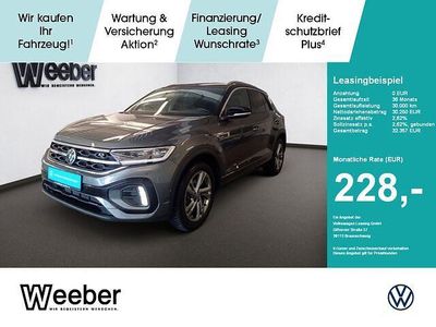Gebraucht VW T-Roc R-line 150 PS (110 kW) 2024 Indiumgrau (metallic) SUV