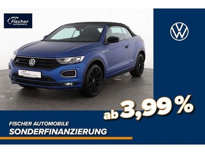 Gebraucht VW T-Roc Cabriolet R-line Edition 150 PS (110 kW) 2021 Blau Cabrio