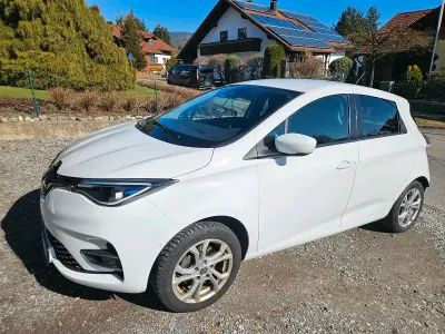 Usata Renault Zoe Intens 100 kW (136 CV) 2020 Bianco Utilitaria