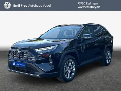 Gebraucht Toyota RAV4 Hybrid Lounge 222 PS (163 kW) 2025 Schwarz SUV