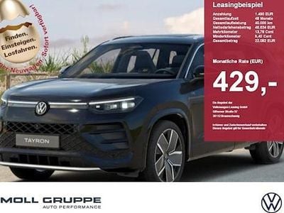 Neu VW Tayron R-line 265 PS (194 kW) 2025 Schwarz SUV