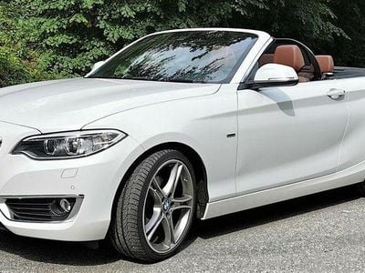 Gebraucht BMW 220 Luxury Line 190 PS (139 kW) 2015 Weiß Cabrio