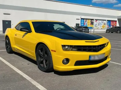 Gebraucht Chevrolet Camaro SS 428 PS (314 kW) 2010 Gelb Coupé