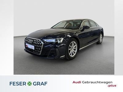 Second-hand Audi A8 Ambiente 340 CP (250 kW) 2023 Albastru Berlinǎ