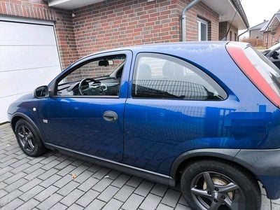 Gebraucht Opel Corsa 55 PS (40 kW) 2002 Blau Kleinwagen