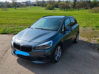 Gebraucht BMW 218 Active Tourer Sport Line 140 PS (102 kW) 2019 Grau Van / Kleinbus