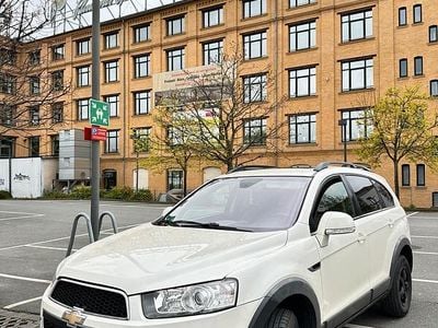 Begagnad Chevrolet Captiva 163 HK (119 kW) 2012 Vit SUV