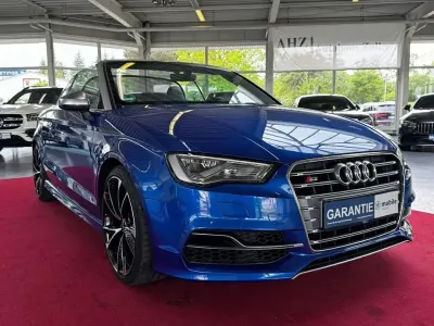 Używany Audi S3 Cabriolet Sport 300 KM (220 kW) 2015 Niebieski Kabriolet