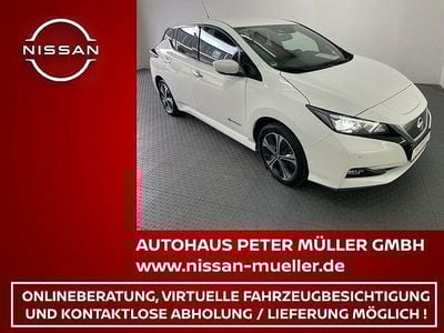 Gebraucht Nissan Leaf N-Connecta 160 kW (218 PS) 2019 Weiß Kleinwagen