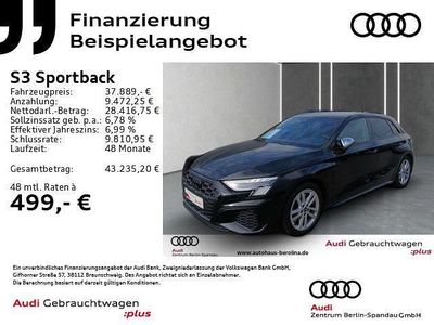 Gebraucht Audi S3 Sport 310 PS (228 kW) 2024 Mythosschwarz metallic Limousine