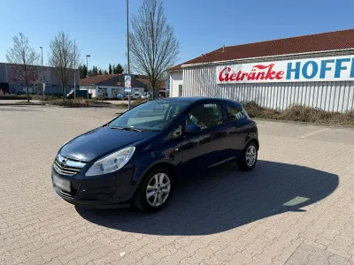 Gebraucht Opel Corsa Edition 60 PS (44 kW) 2008 Blau Kleinwagen