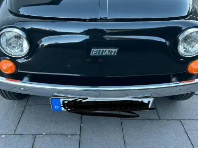 Gebraucht Fiat 500 18 PS (13 kW) 1974 Schwarz Kleinwagen