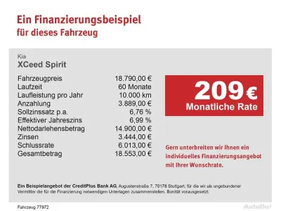 Gebraucht Kia XCeed Spirit 160 PS (117 kW) 2021 Blau SUV
