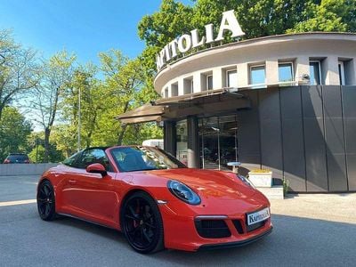 Gebraucht Porsche 911 Targa 4 2018 Orange Cabrio