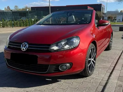 Gebraucht VW Golf Cabriolet 160 PS (117 kW) 2012 Rot Cabrio
