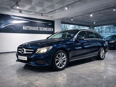 Gebraucht Mercedes C220 170 PS (125 kW) 2016 Blau Kombi