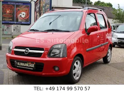 Gebraucht Opel Agila Edition 80 PS (58 kW) 2005 Rot Van / Kleinbus