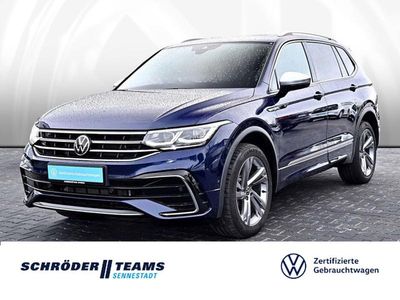 Gebraucht VW Tiguan Allspace R-line 200 PS (147 kW) 2022 Blau SUV