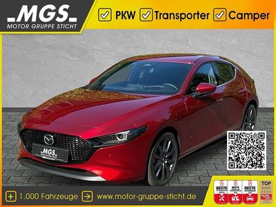 Neu Mazda 3 Exclusive-Line 140 PS (102 kW) 2025 Soul red crystal metallic Limousine