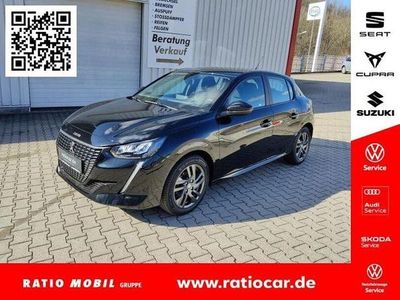 Gebraucht Peugeot 208 Active 75 PS (55 kW) 2022 Schwarz Kleinwagen