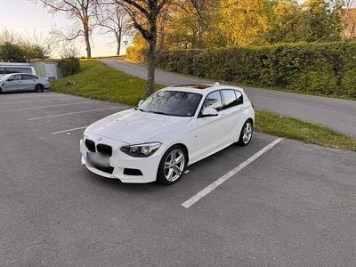 Usata BMW 116 M Sport 136 CV (100 kW) 2014 Bianco Utilitaria