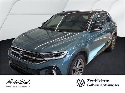 Petroleum blue metallic/schwar Gebraucht 2025 VW T-Roc R-line SUV | 29.540 € (Guter Preis)