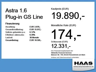 Gebraucht Opel Astra GS Line 181 PS (133 kW) 2022 Rot Kleinwagen