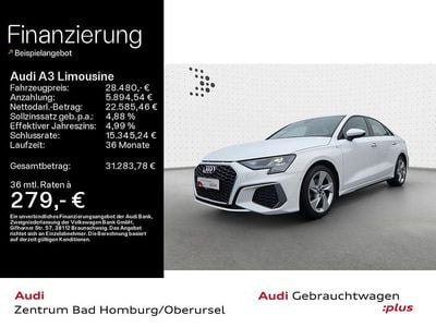 Gebraucht Audi A3 S-Line 150 PS (110 kW) 2023 Ibisweiß Limousine