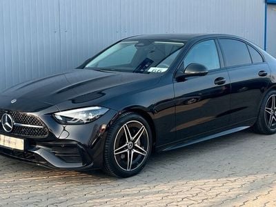 Gebraucht Mercedes C200 AMG line 204 PS (150 kW) 2023 Obsidianschwarz  metalliclack Limousine