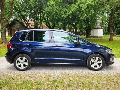 Gebraucht VW Golf Sportsvan 110 PS (80 kW) 2014 Blau Van / Kleinbus