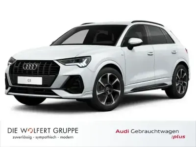 Gebraucht Audi Q3 S-Line 200 PS (147 kW) 2022 Gletscherweiß metallic SUV