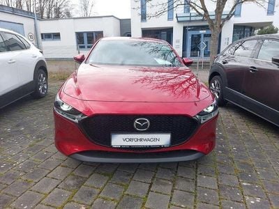 Gebraucht Mazda 3 Exclusive-Line 186 PS (136 kW) 2023 Rot Limousine