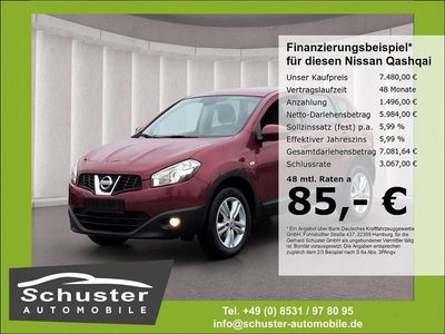 Usata Nissan Qashqai Acenta 141 CV (103 kW) 2012 Rosso SUV